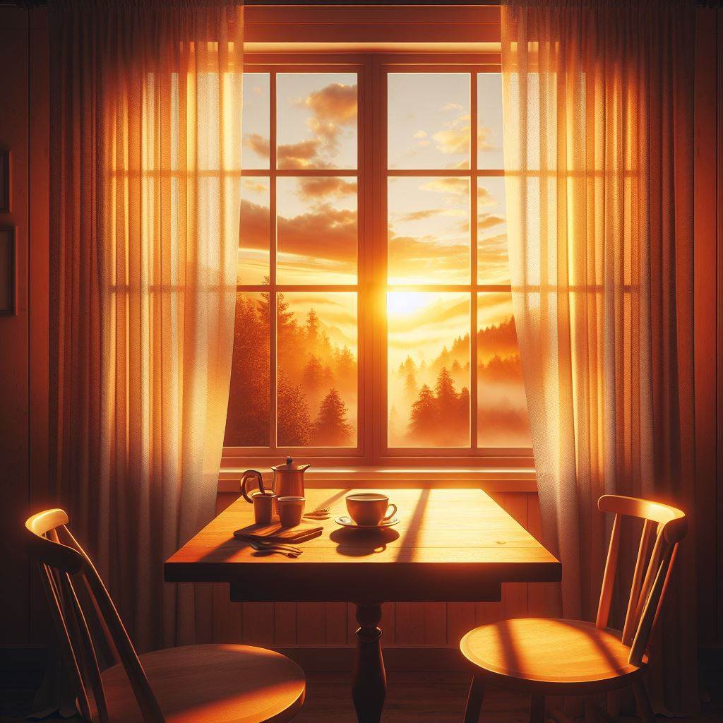 عکس طلوع خورشید برای پروفایل واتساپ