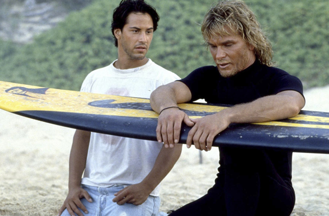 کیانو ریوز در فیلم نقطه فروپاشی