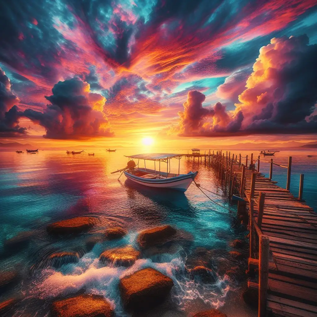 عکس خفن 99 پروفایل طلوع آفتاب