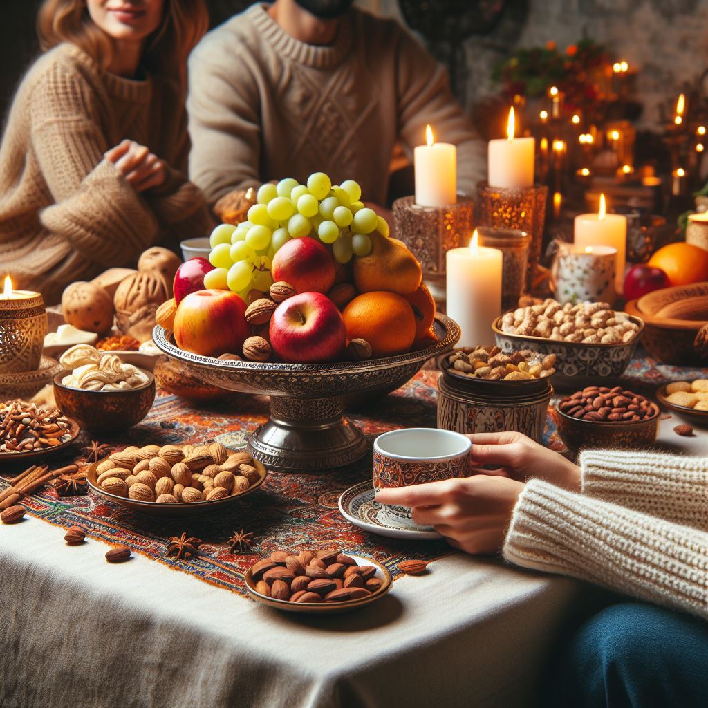 ایده های سفره شب یلدا