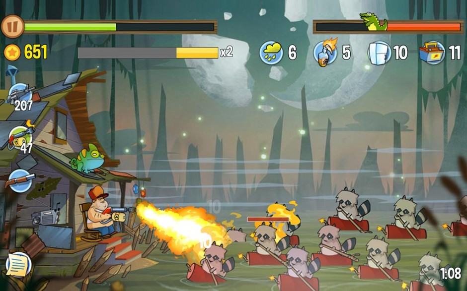 معرفی بازی آفلاین اندروید حمله مرداب 